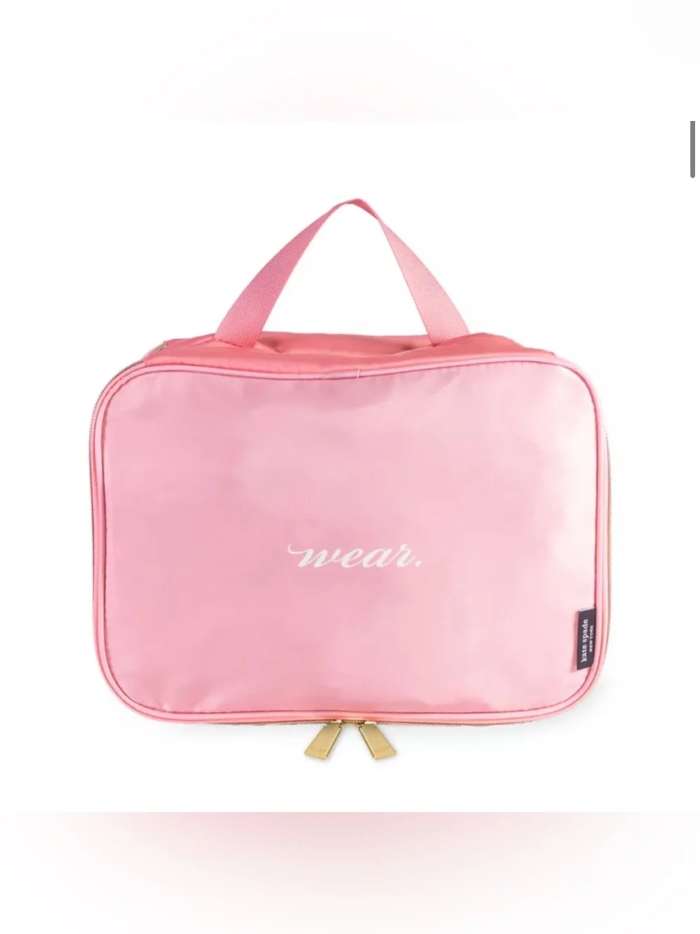 Kate Spade Wear Worn Pink Wash Bag
